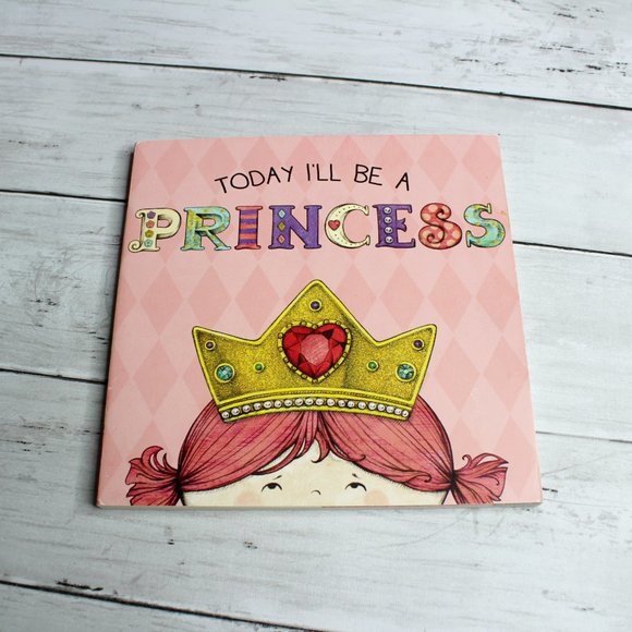 Children's Hardcover Board Book Today I'll be a Princess - Picture 2 of 3